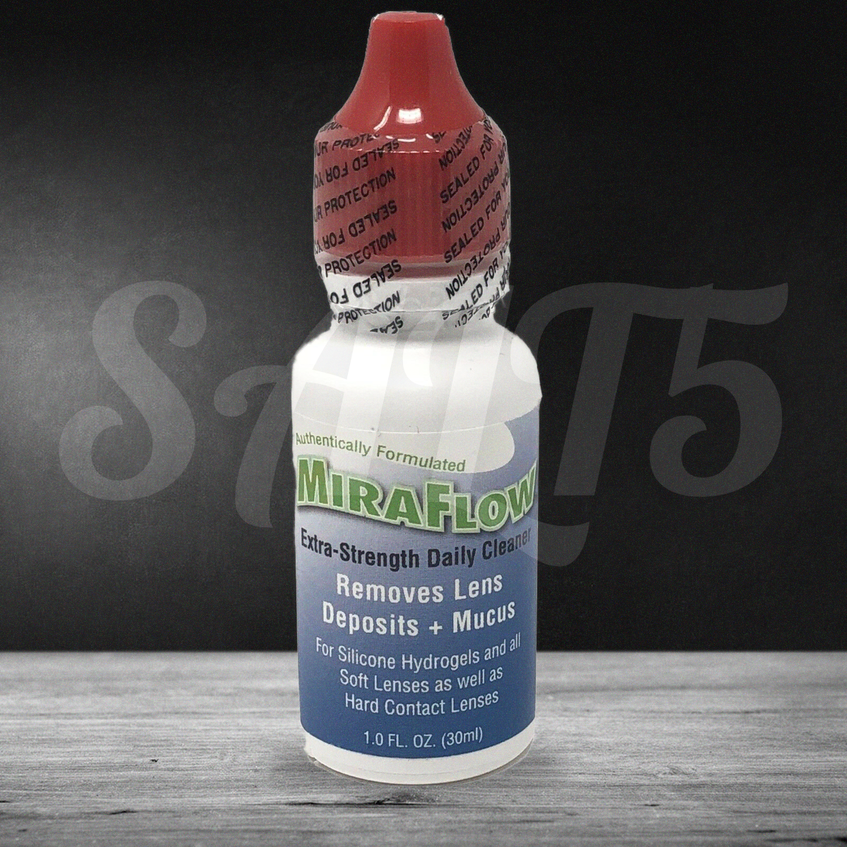 MiraFlow Extra Strength Daily Cleaner Silicone Hydrogel Soft Hard Contact Lenses