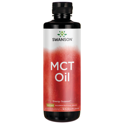 Swanson 100% Чистое масло Mct фармацевтического класса, 16 жидких унций
