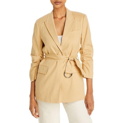 

Женский пиджак на одной пуговице Derek Lam 10 Crosby Harrison Tan  BHFO 3978, Almond
