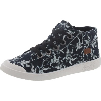 Blowfish Girls Black High-Top Sneakers Shoes 2 Medium (B,M) Little Kid BHFO 1905