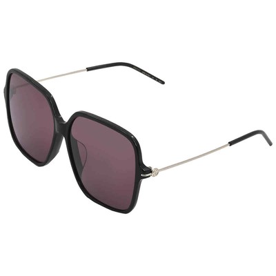 Pre-owned Gucci Violet Sport Ladies Sunglasses Gg1267sa 003 60 Gg1267sa 003 60 In Purple
