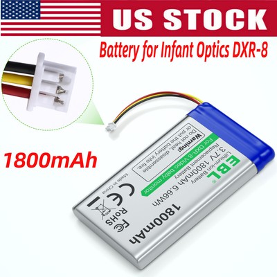 Sp803048 1800mAh Replacement Battery for Infant Optics DXR-8 Video Baby Monitors