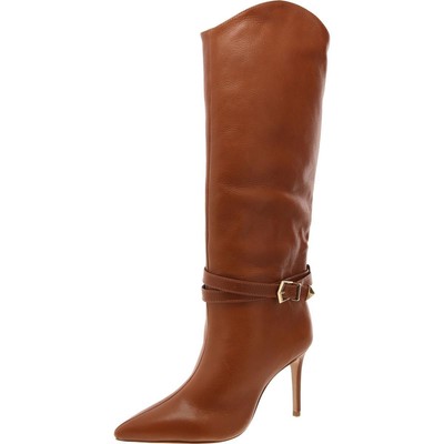 Schutz Womens Maryana Brown Tall Knee-High Boots Shoes 7 Medium (B,M) BHFO 5656