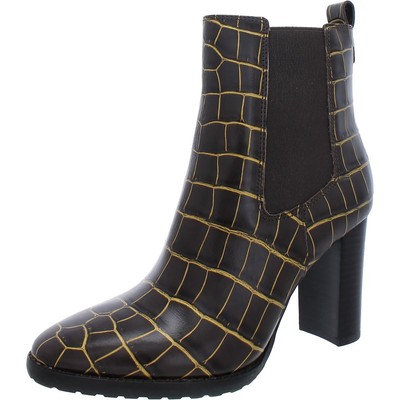 Женские ботинки Челси Mylah коричневого цвета от Lauren Ralph Lauren, размер 10, средний (B,M), BHFO 3985