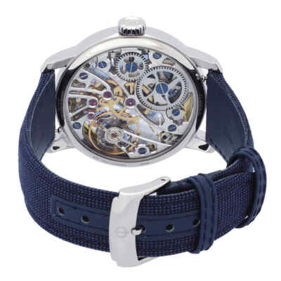 Pre-owned Baume Et Mercier Classima Hand Wind Blue Dial Men's Watch M0a10735