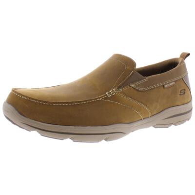 

Мужские коричневые кожаные лоферы Skechers Harper Forde 7.5 Medium (D) BHFO 2526, Desert brown