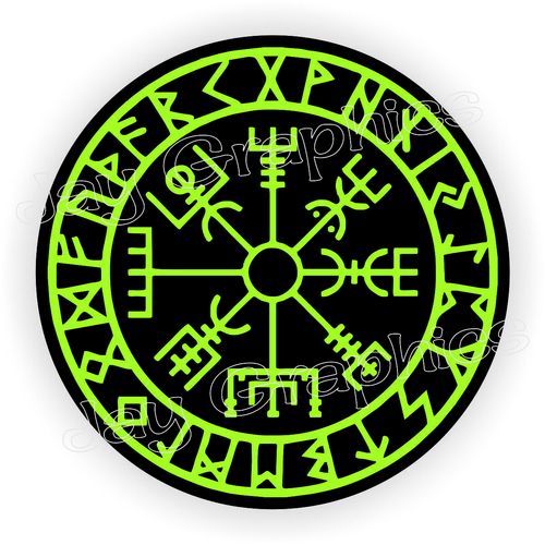 Vegvisir Symbol Sticker Decal