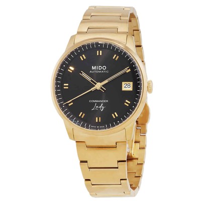 Женские часы Mido Commander с автоматическим черным циферблатом M021.207.33.051.00