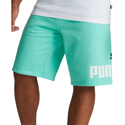 Повседневные шорты из зеленого флиса Puma Mens L BHFO 9087