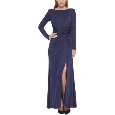 

Женское темно-синее вечернее платье с подплечниками Vince Camuto  BHFO 5438, Navy