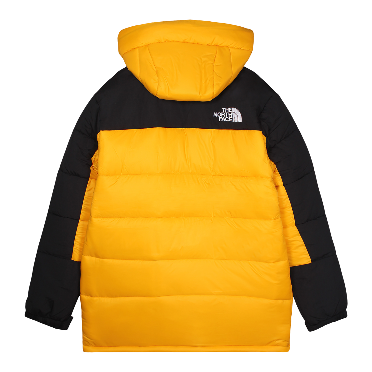 Pre-owned The North Face Himalayan Insulated Down Parka, Peak Summit Gold - Sizes S, M, Xl In Peak Summit Gold / Black