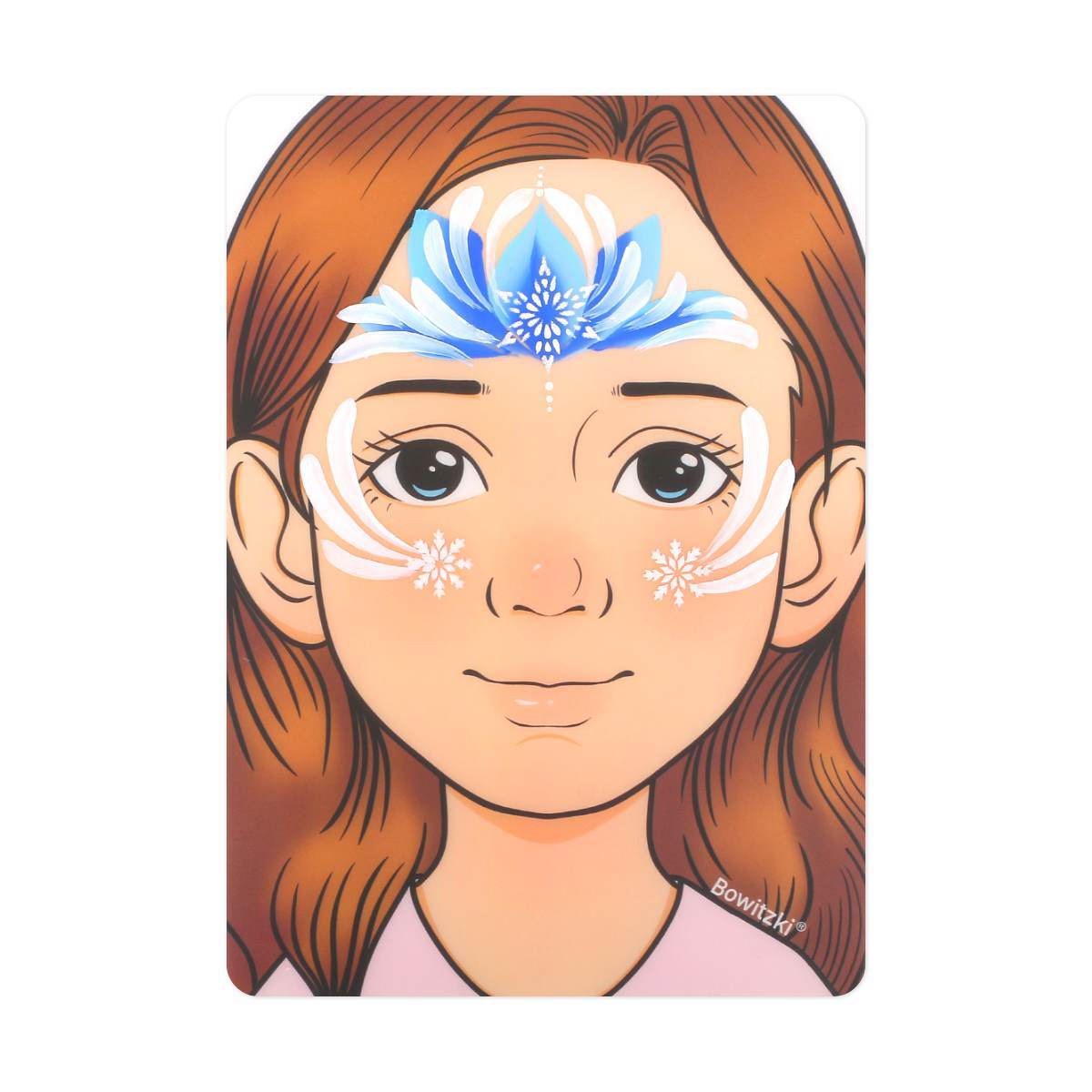 Bowitzki Face Painting Practice Board Professional Board Set 2 Pack For Kids