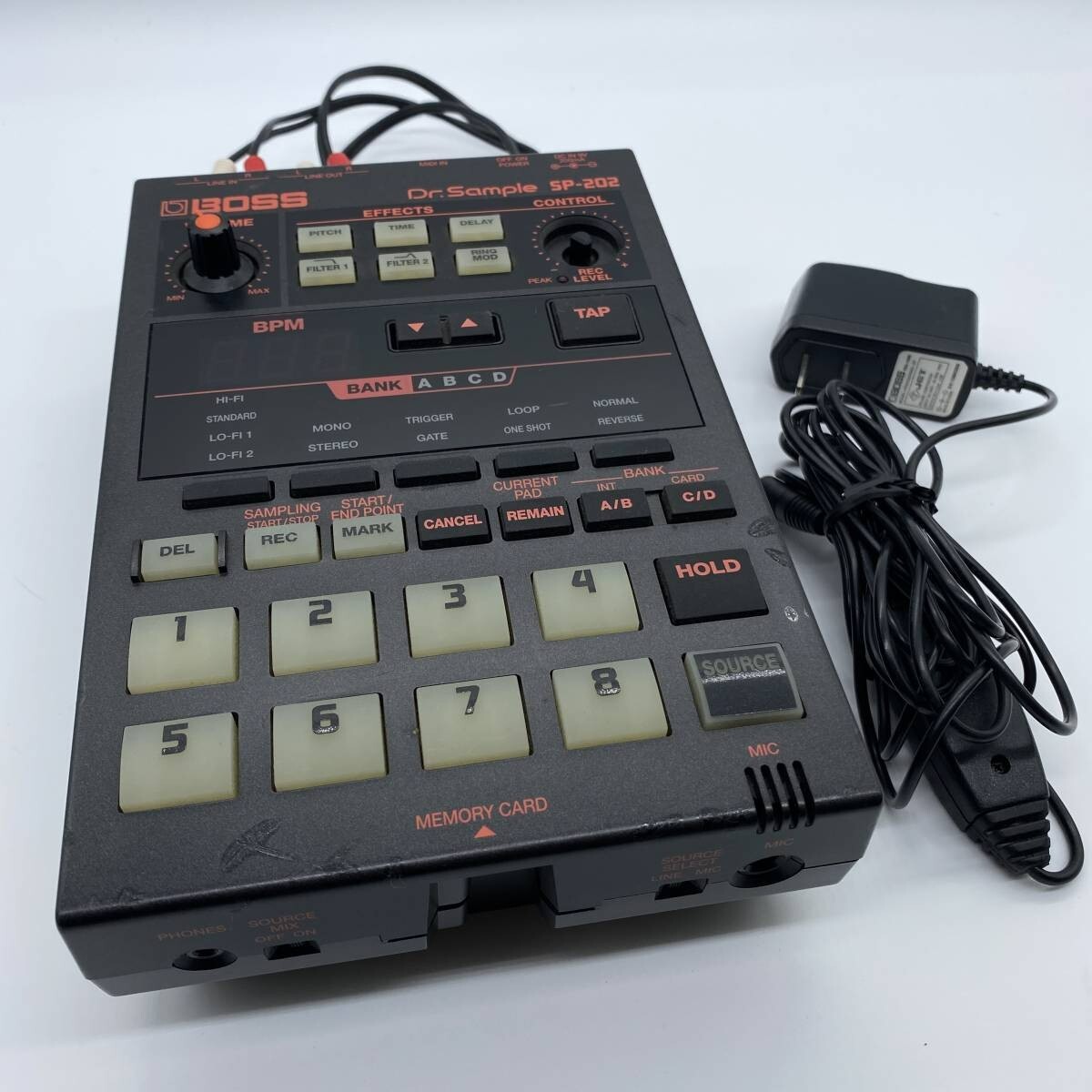 BOSS Dr.Sample SP-202 サンプラー BOSS SP-202 Dr. Sample DJ Sound Module Repair required Read