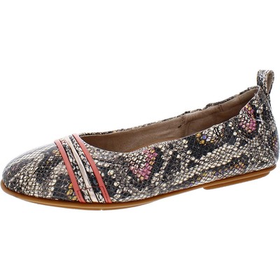 

Женские кожаные балетки Allegro Fitflop 7 Medium (B,M) BHFO 2218, Coral pink snake mix, Allegro