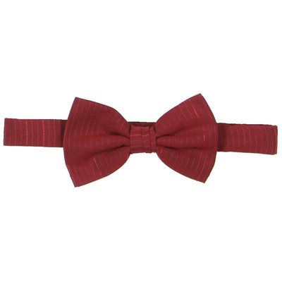 

Мужской деловой галстук-бабочка Ryan Seacrest Distinction в красную полоску  BHFO 3469, Burgundy