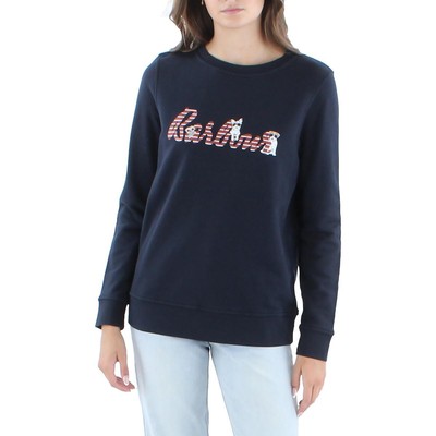 

Barbour Womens Navy Comfy Cosy Comfortable Sweatshirt Loungewear  BHFO 8786