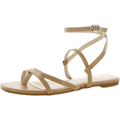 

Женские светло-коричневые сандалии Journee Collection с ремешками 7, средний (B,M) BHFO 9062, Tan