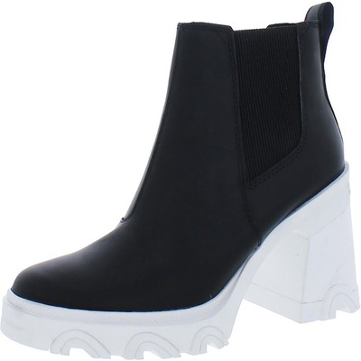 Женские ботинки челси Sorel из натуральной кожи Brex 10 среднего размера (B,M) BHFO 3478