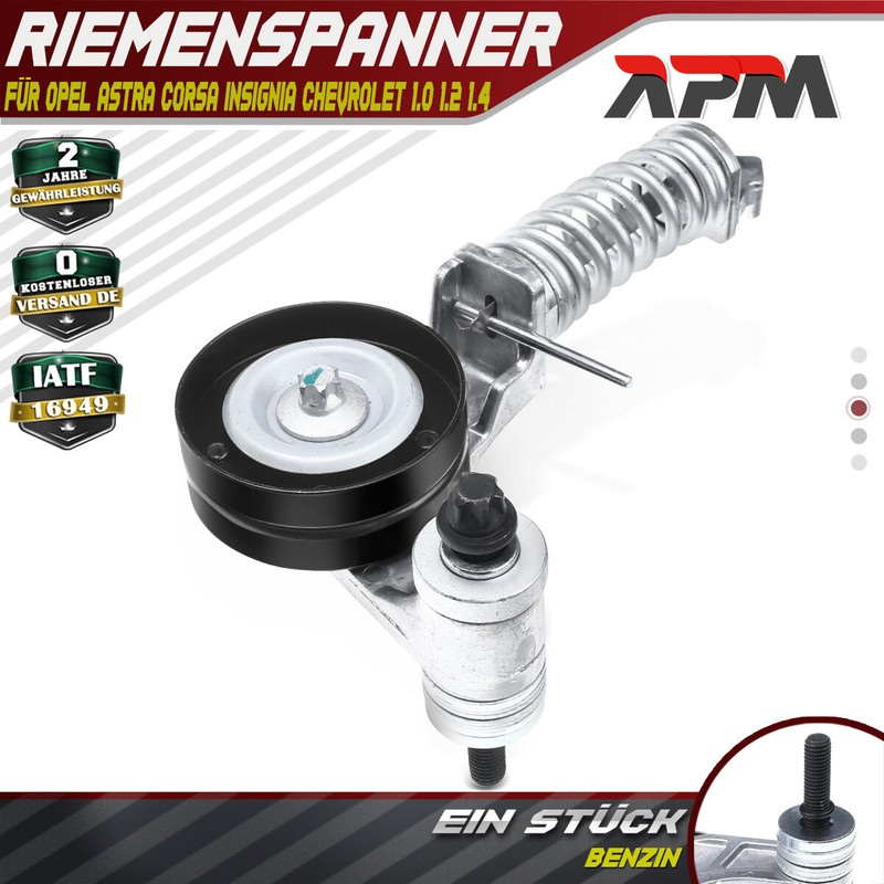 Spannrolle Riemenspanner FÃ¼R Opel Astra G Corsa B Insignia Chevrolet 1.0 1.2 1.4