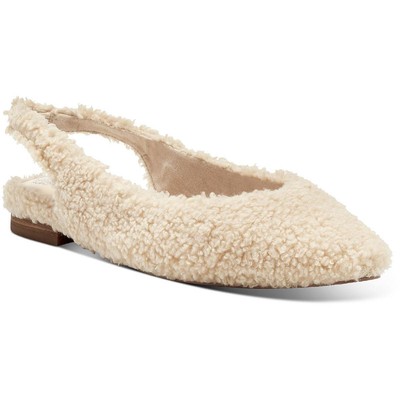 

Женские туфли Vince Camuto Presnue цвета слоновой кости с ремешком на пятке 7.5 Medium (B,M) BHFO 7921, Natural/shearling