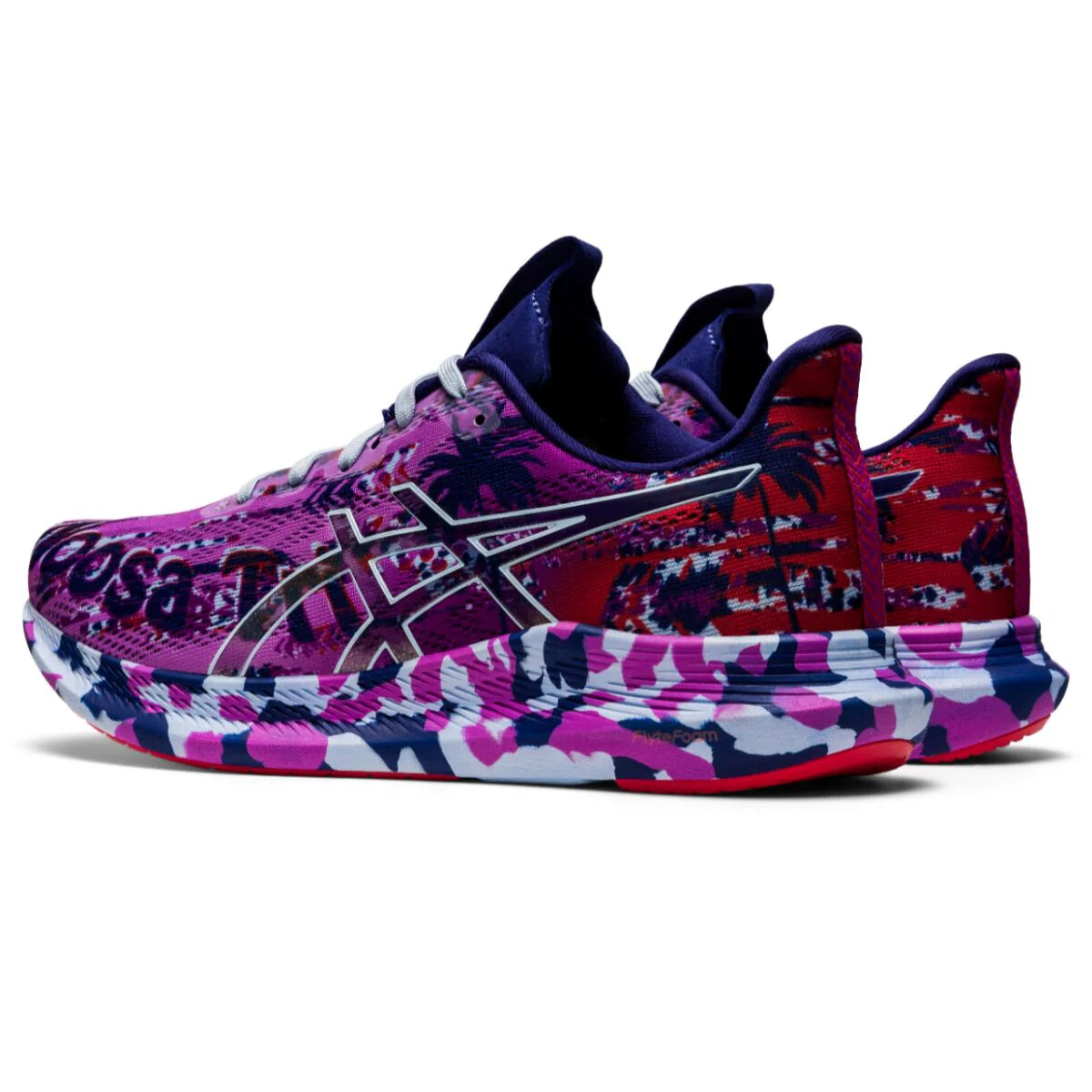 Pre-owned Asics Noosa Tri 14 Women's Running Sport Shoes 1012b208-701 In Purple