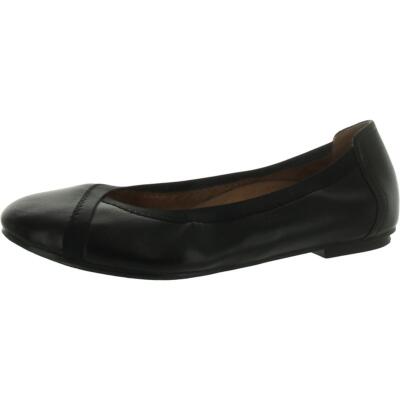 Vionic Womens Caroll Leather Slip On Flats Ballet Flats Shoes BHFO 3802
