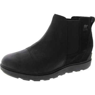 Женские ботильоны Sorel Evie ll из черной кожи, размер 9, средний (B,M), BHFO 7836