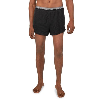 

Женская серая вязаная пижама с логотипом Calvin Klein, короткая  BHFO 1602, Серый