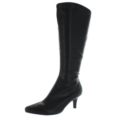 Impo Womens Noland Black Tall Knee-High Boots Shoes 6.5 Wide (C,D,W) BHFO 9248