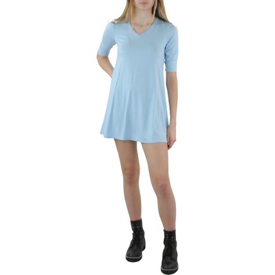 

Женская рубашка-туника Eileen Fisher из тенселя с V-образным вырезом BHFO 9997