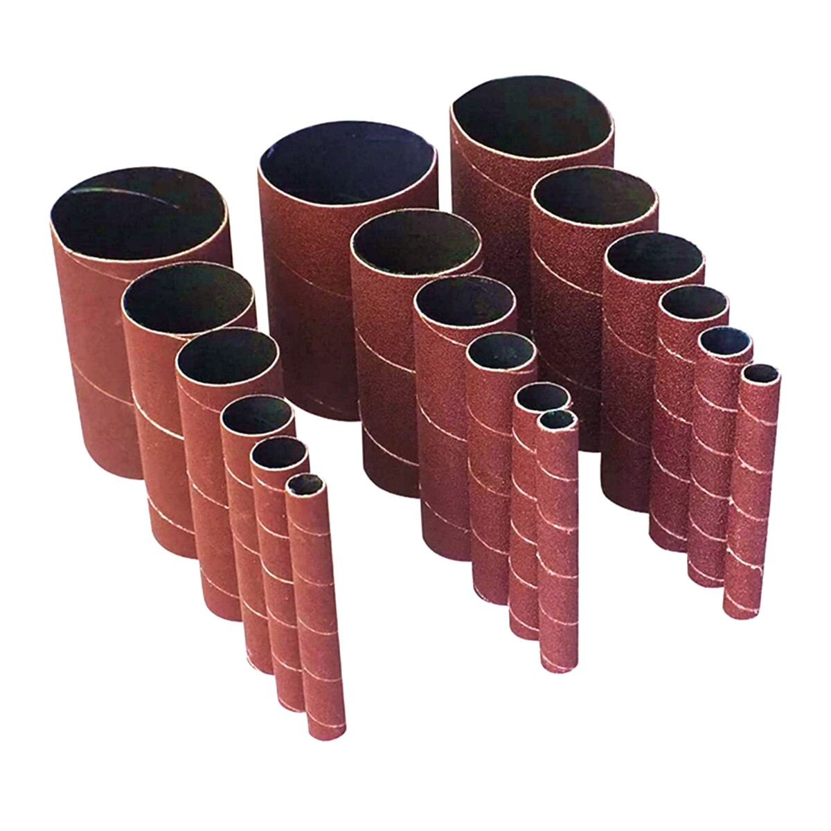 4.5" Replacement Oscillating Spindle Sanding Sleeves 80 120 240 Grit Sandpaper