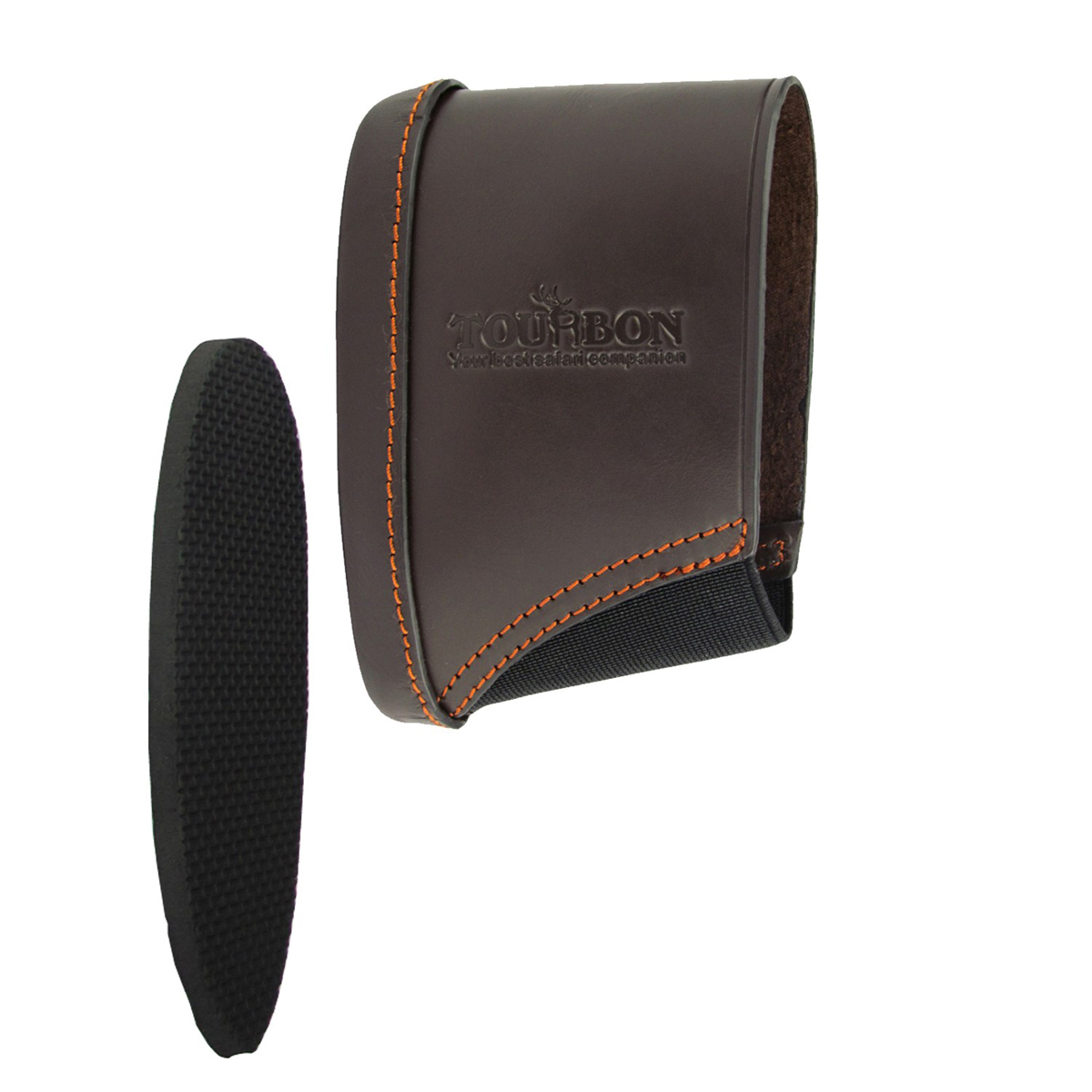 Tourbon Leather Slipon Recoil Pad Shooting Protector Shotgun Rifle