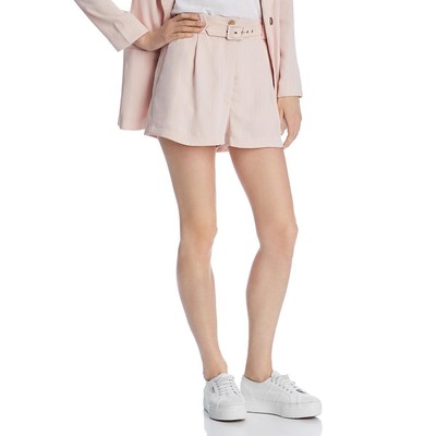 

Женские розовые плиссированные платья WAYF Titus с высокой посадкой  BHFO 6524, Blush stripe