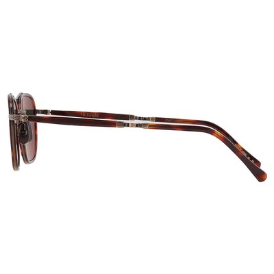 Pre-owned Mr Leight Mr. Leight Price S Pure G15 Pilot Titanium Sunglasses Ml4026 Hont-atg/pg15 49