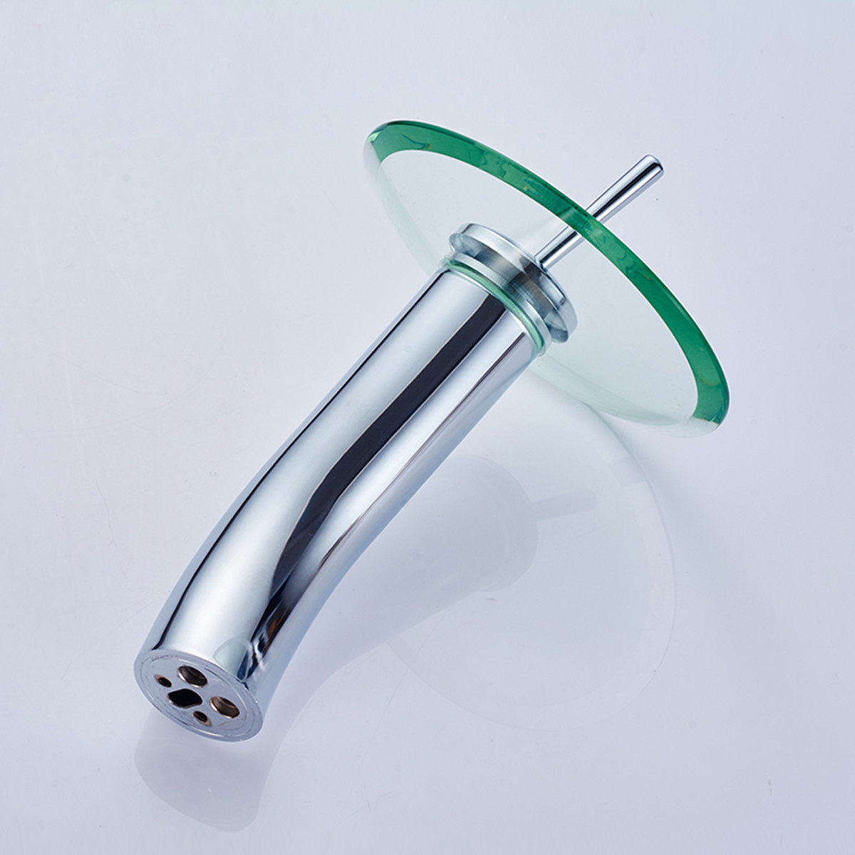 Wasserhahn Wasserfall Glas Badarmatur Waschbecken Waschtisch Bad Küche