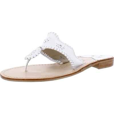 

Женские белые сандалии без шнуровки Jack Rogers 10 Medium (B,M) BHFO 6037, Белый