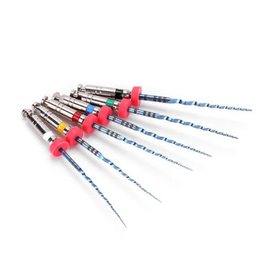 Dental Endo Files Niti V Blue Engine Use Root Canal Rotary Files Taper 04/06