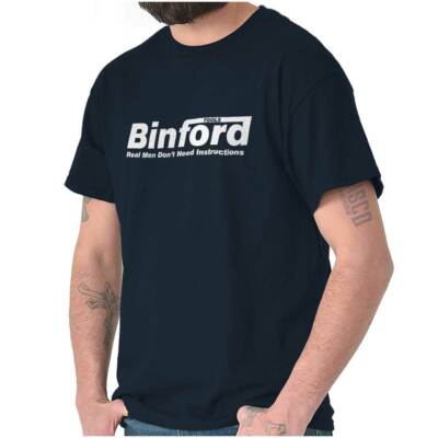 Binford Toolman Tim Allen 90s TV Show Gift Womens or Mens Crewneck T Shirt Tee
