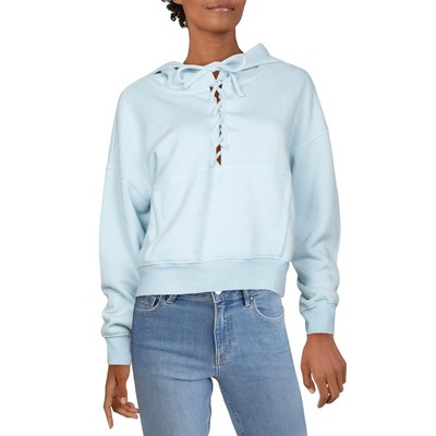 

FP Movement by Free People Женская уютная синяя толстовка с капюшоном  BHFO 4411 Believe It, Mineral
