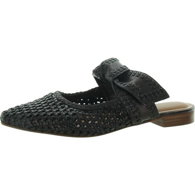 Lucky Brand Womens Grenaldie Brown Leather Mules Shoes 10 Medium (B,M) BHFO 1910