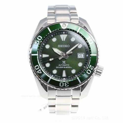 Pre-owned Seiko Prospex Sbdc081 Sumo Scuba Diver Automatic 200m Men`s Watch Made In Japan
