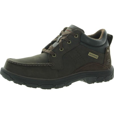 

Skechers Mens Segment Melego Кожаные непромокаемые ботинки Chukka Обувь BHFO 9750, Segment Melego
