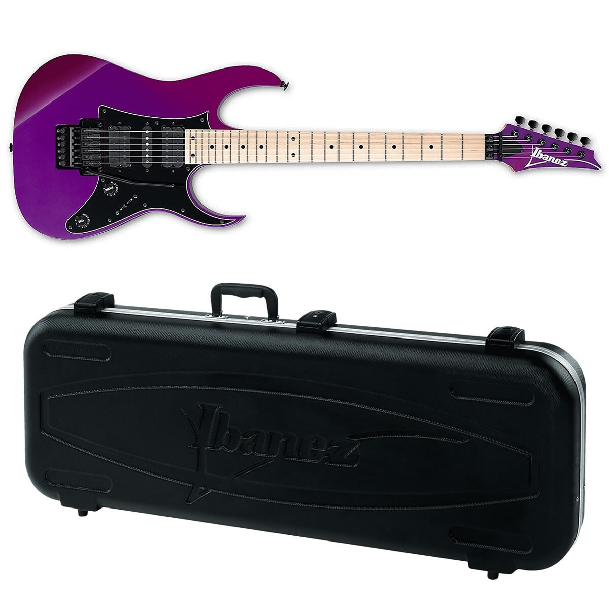 ギター Ibanez RG550PN Ibanez RG550 Purple Neon PN Electric Guitar + HARD CASE