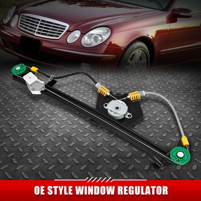 ДЛЯ 96-03 MERCEDES-BENZ E-CLASS ЗАДНИЙ ПРАВЫЙ СТЕКЛОПОДЪЕМНИК С ЭЛЕКТРОПРИВОДОМ без ДВИГАТЕЛЯ