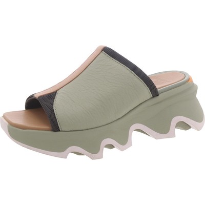 Женские сандалии-слипоны Sorel KINETIC IMPACT из натуральной кожи на платформе BHFO 2150