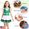 Eledobby Girls Princess Dress Up Halloween Costume Christmas Birthday Gift Party Outfit 5-6Years