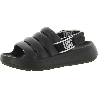 

Женские повседневные шлепанцы Ugg Black с ремешком на щиколотке 9 Medium (B,M) BHFO 2259, Черный