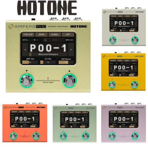 Hotone Ampero Mini MP-50 Guitar Bass Amp Modeling IR Hotone Ampero Mini MP-50 Guitar Bass Amp Modeling IR