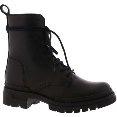 Женские ботинки на шнуровке Steve Madden Jamisyn черного цвета в армейском стиле 6.5 Medium (B, M) 5585