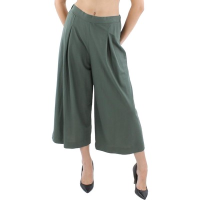 

Зеленые женские укороченные брюки эластичной вязки H Halston  BHFO 2161, Зеленый, BHFO